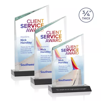 Scarsdale VividPrint™ Award - Black