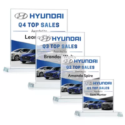 Cardiff VividPrint™ Award - Clear