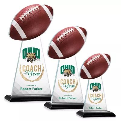 Edenwood Football VividPrint™ Award - Black