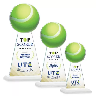 Edenwood Tennis VividPrint™ Award - White