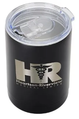 Saratoga 2 In 1 Stainless Tumbler/Cooler 10 oz