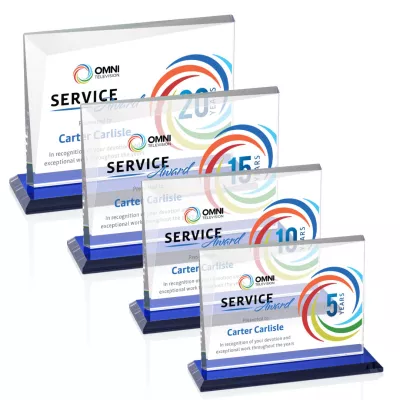 Mirela VividPrint™ Award - Blue