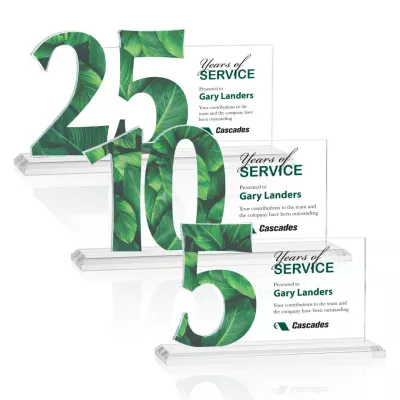 Hazelton VividPrint™ Award - Clear