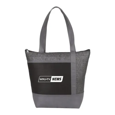 Chrome 9-Can Non-Woven Insulated Cooler Lunch Bag