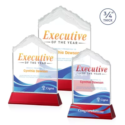 Everest VividPrint™ Award on Newhaven - Red