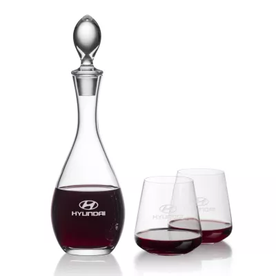 Malvern Decanter & Breckland Stemless Wine