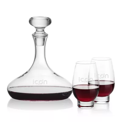 Stratford Decanter & Glenarden Stemless Wine