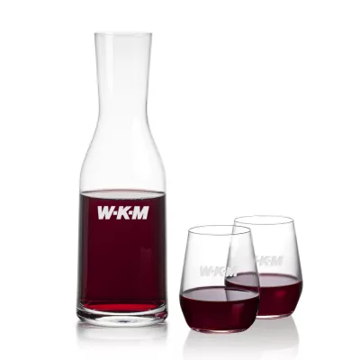 Caldmore Carafe & Germain Stemless Wine