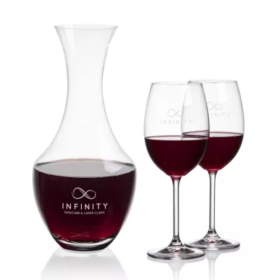 Oldham Carafe & Blyth Wine