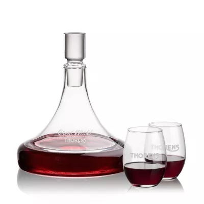 Ashby Decanter & Stanford Stemless Wine