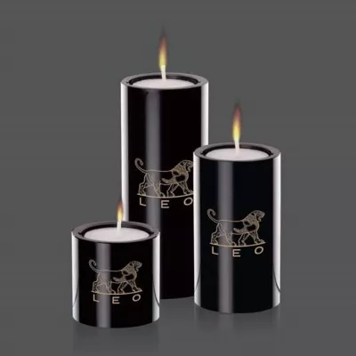 Tissol Candleholders - Black (Set of 3)