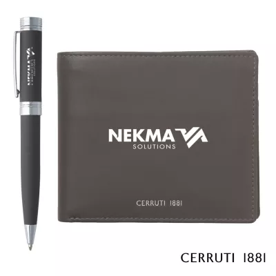 Cerruti 1881® Zoom Card Wallet & Fountain Pen Gift Set