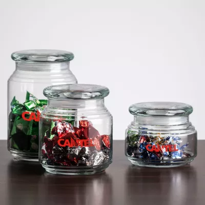 Pescara Jar & Lid - Imprinted