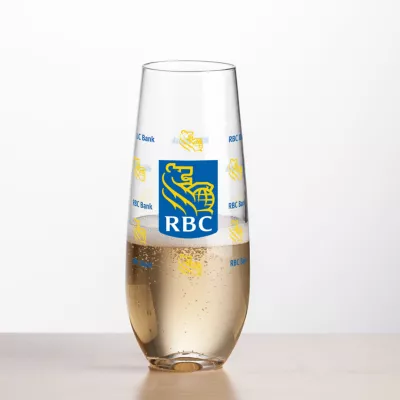 Boston Stemless Flute - VividPrint™