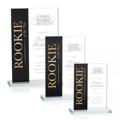 Composite Vertical Award - Black