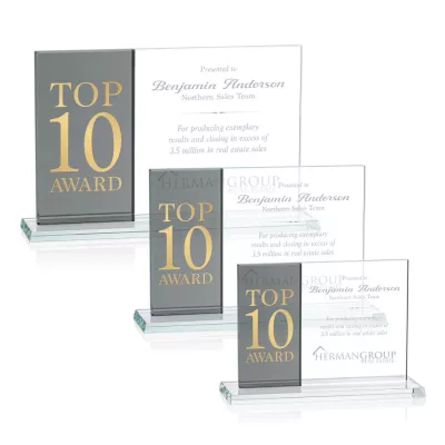 Composite Horizontal Award - Grey