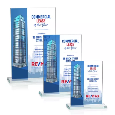 Composite Vertical VividPrint™ Award - Blue