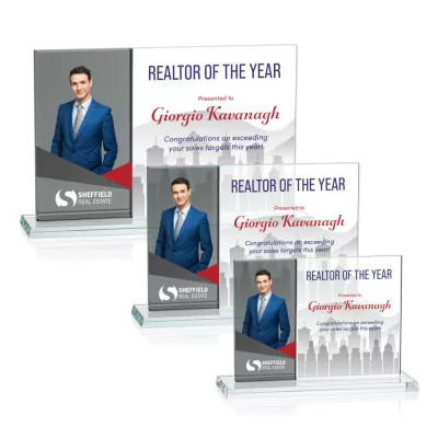Composite Horizontal VividPrint™ Award - Grey