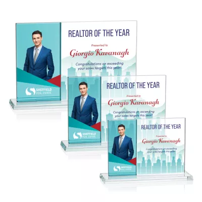 Composite Horizontal VividPrint™ Award - Teal