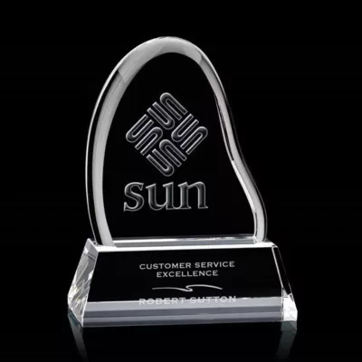 Adelaide Liquid Crystal™ Award on Base - Clear