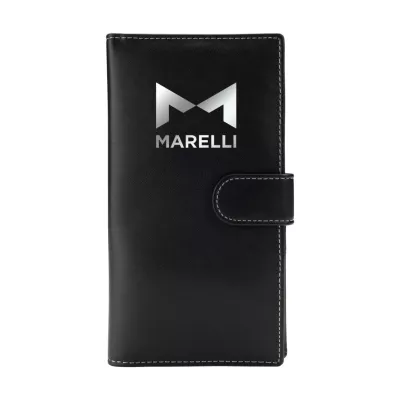 Sarnen Cactus Leather Long Wallet w/Coin Pocket