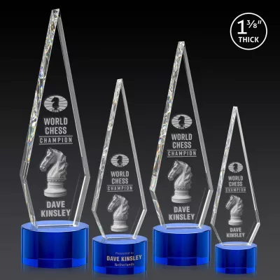 Springfield 3D Award on Marvel Base - Blue