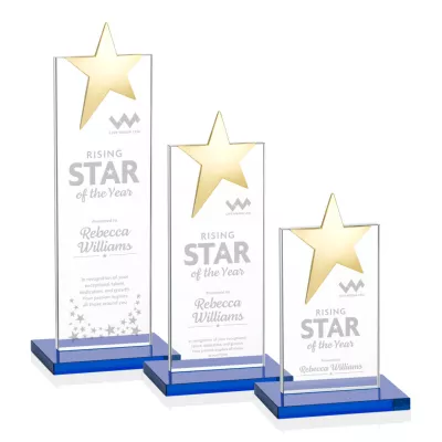 Bryanston Gold Star Award - Sky Blue