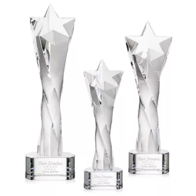 Arlington Star Award on Paragon Base - Clear