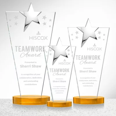 Mantella Chrome Star Award - Amber