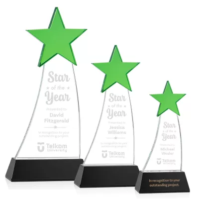 Manolita Star Award - Green/Black