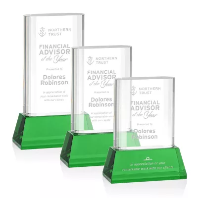 Merit Award on Base - Green