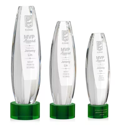 Hoover Award on Marvel Base - Green