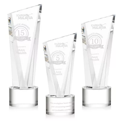 Plymouth Award on Marvel Base - Clear