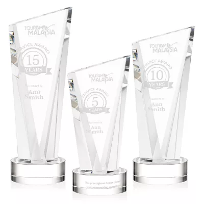 Plymouth Award on Stanrich Base - Clear