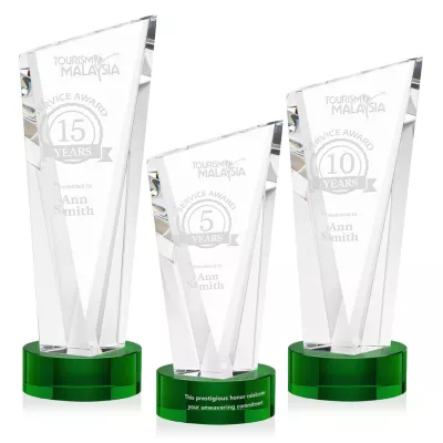Plymouth Award on Stanrich Base - Green