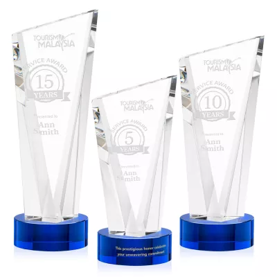 Plymouth Award on Stanrich Base - Blue