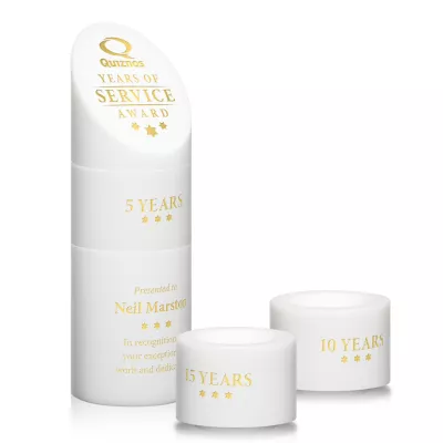 Atlantis Stacker Award - White