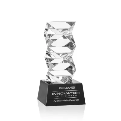 Callucci Award on Robson Base - Black