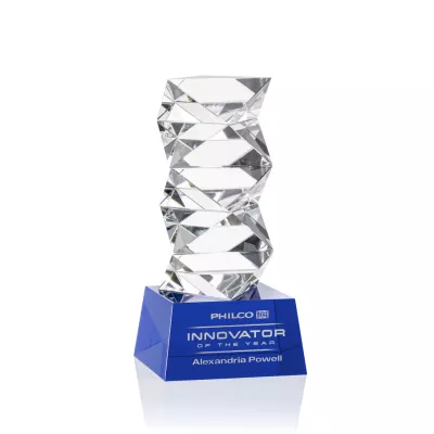 Callucci Award on Robson Base - Blue