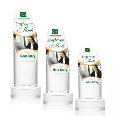Lauder VividPrint™ Award on Base - Clear