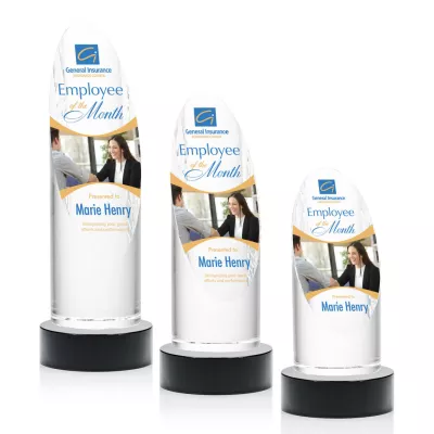 Lauder VividPrint™ Award on Base - Black