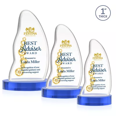 Beauford VividPrint™ Award on Base - Sky Blue