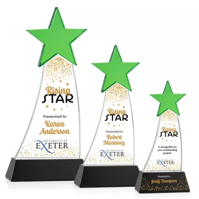 Manolita VividPrint™ Award - Green/Black