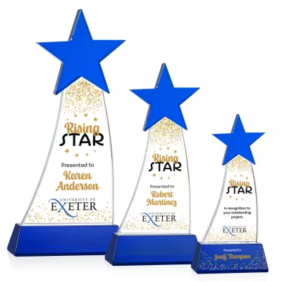 Manolita VividPrint™ Award - Blue/Blue