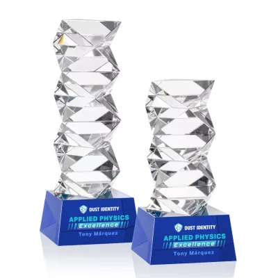 Callucci VividPrint™ Award on Robson Base - Blue
