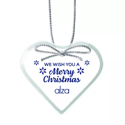 Jade Ornament - Heart Imprinted