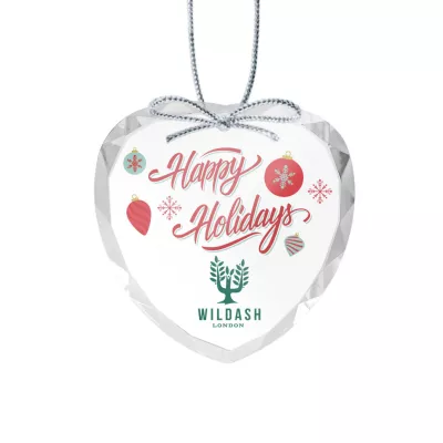 Optical Ornament - Heart VividPrint™