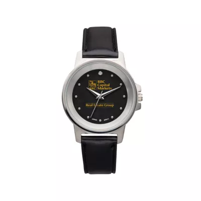 The Refined Watch - Ladies - Black Band