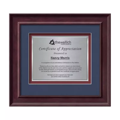 Calder Certificate TexEtch - Mahogany