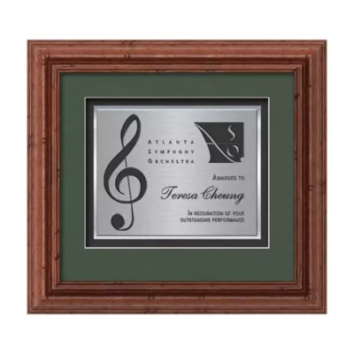 Terrene Certificate TexEtch - Dark Walnut